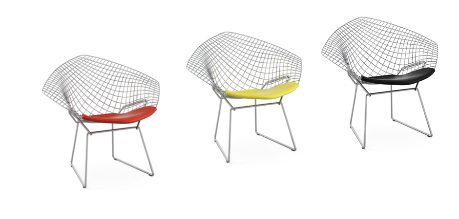 Кресло Bertoia Diamond Chair - фото №1