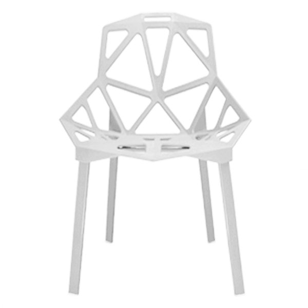 Дизайнерский стул CHAIR ONE white Белый в Санкт-петербурге | Loft Concept 