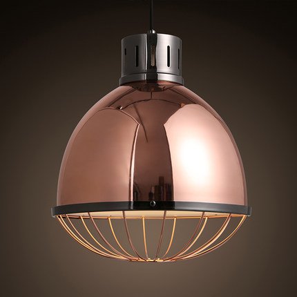 Подвесной светильник Ufo Copper Pendant Big Черный Медь в Санкт-петербурге | Loft Concept 