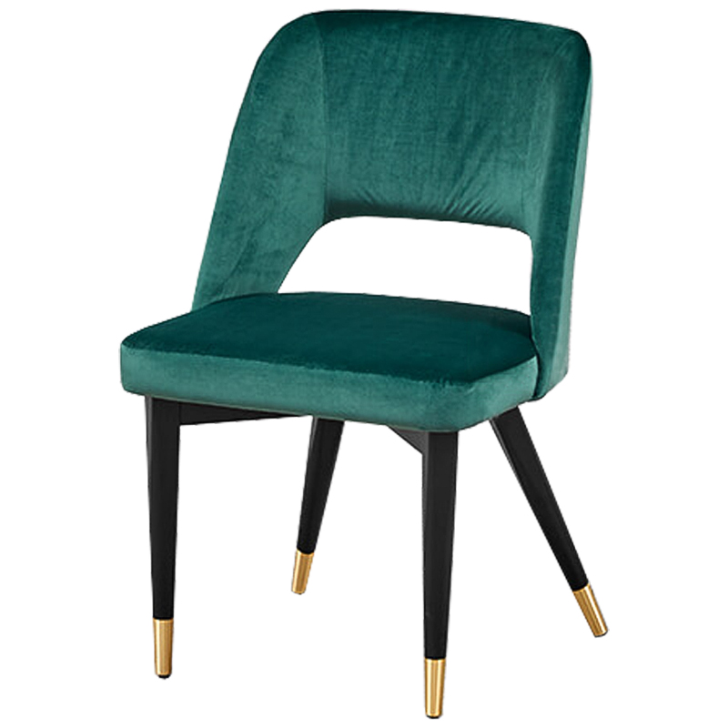 Стул Neasan Stool turquoise Черный Бирюзовый Латунь в Санкт-петербурге | Loft Concept 