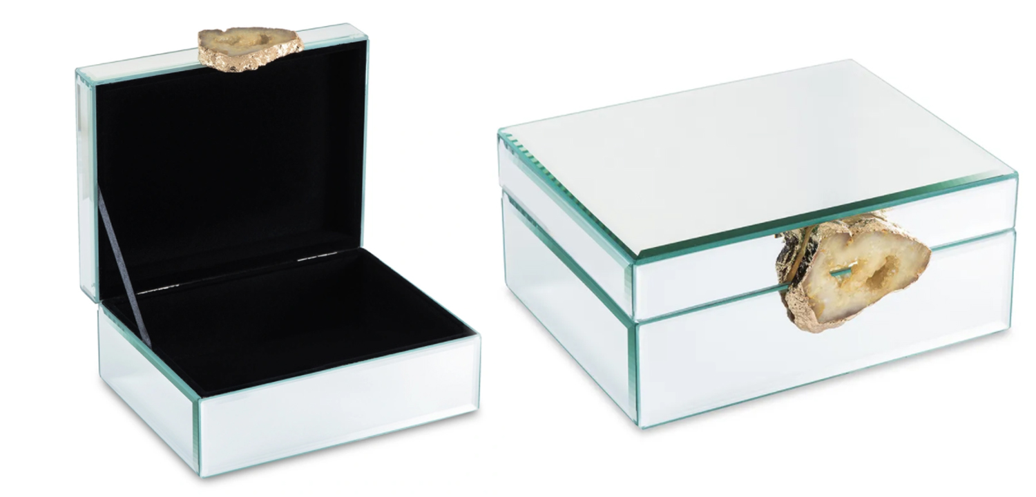 Шкатулка Glass Agate Box - фото