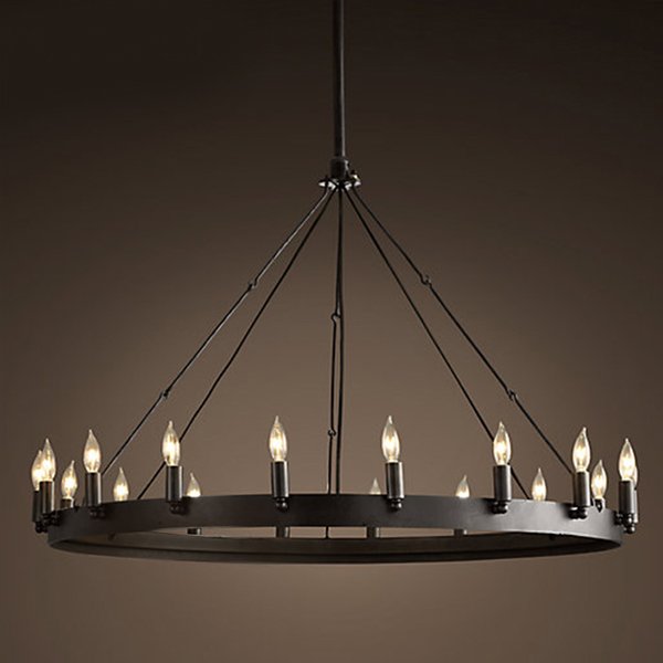 Люстра Camino Round Chandelier 18 Restoration Hardware   в Санкт-петербурге | Loft Concept 