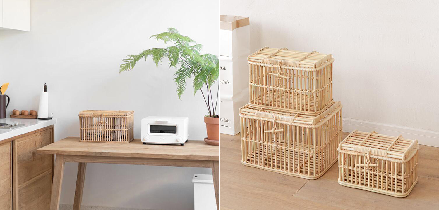 Корзина Wicker Chest 30 - фото