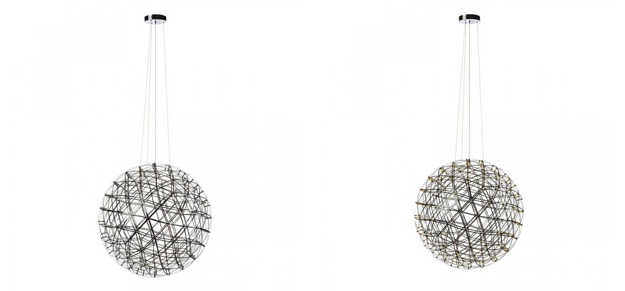 Светодиодный Подвесной Светильник Moooi  Raimond Диаметр 100 см 162 диода - фото