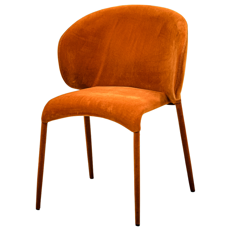 Стул Caroline Stool Orange Оранжевый в Санкт-петербурге | Loft Concept 