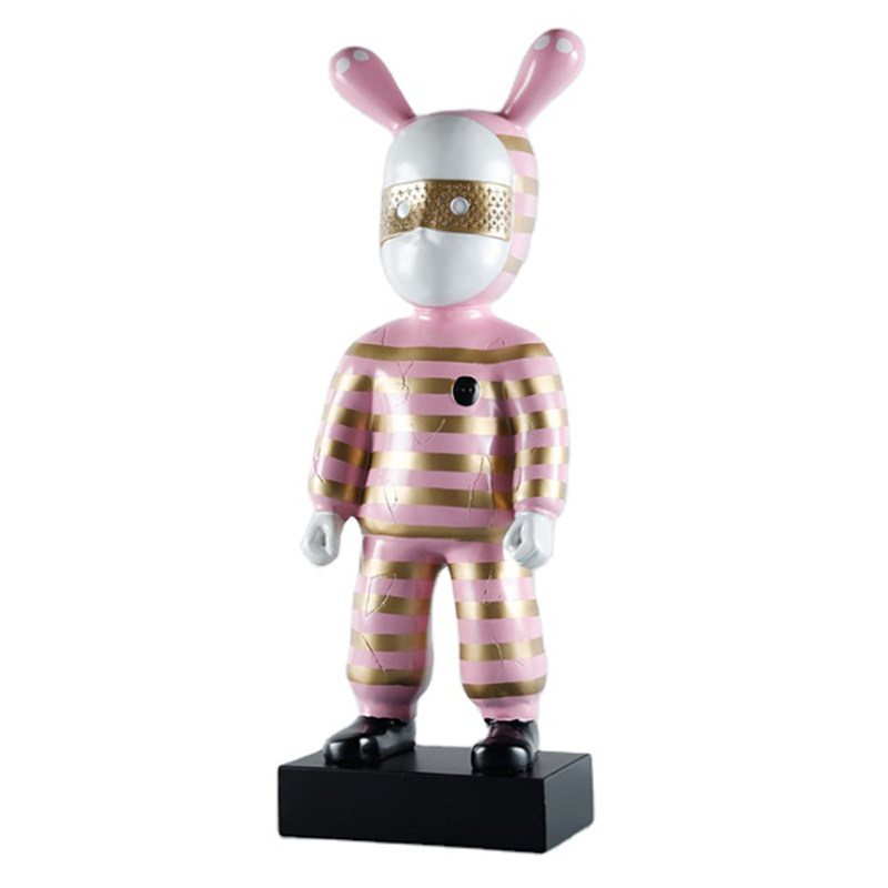 Rolito Large Figurine Pink Розовый Черный Золотой в Санкт-петербурге | Loft Concept 