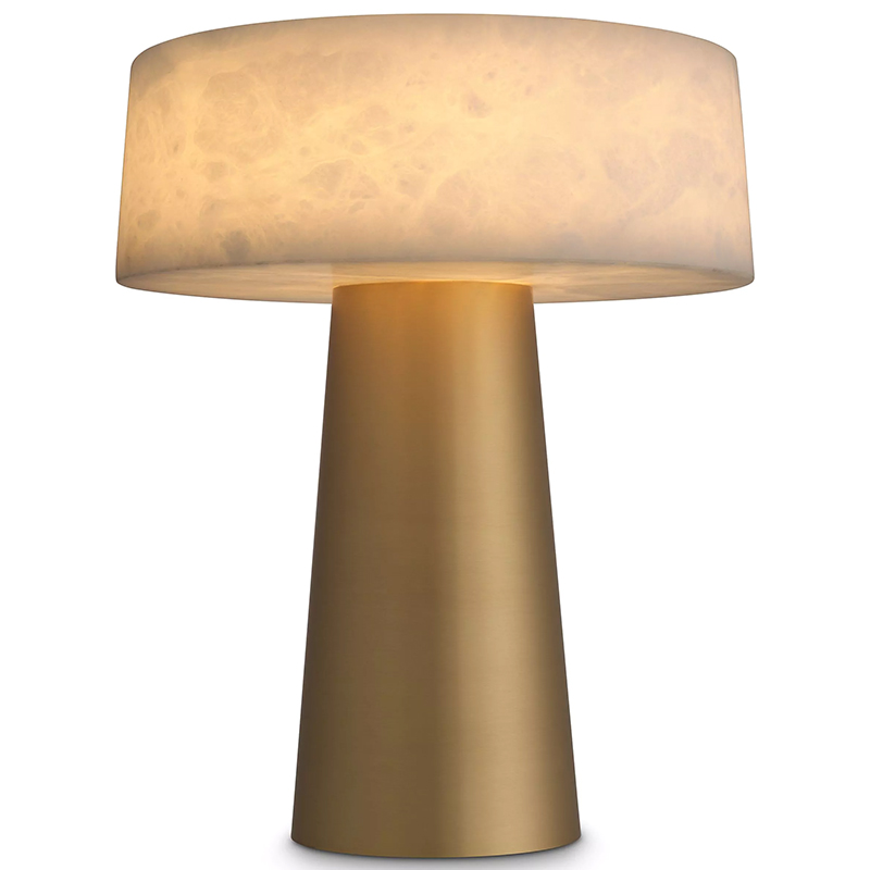 Настольная лампа Eichholtz Table Lamp Cinco Латунь Бежевый в Санкт-петербурге | Loft Concept 