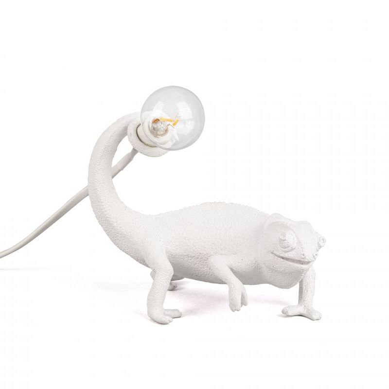 Лампа Seletti Chameleon Lamp Still Белый в Санкт-петербурге | Loft Concept 