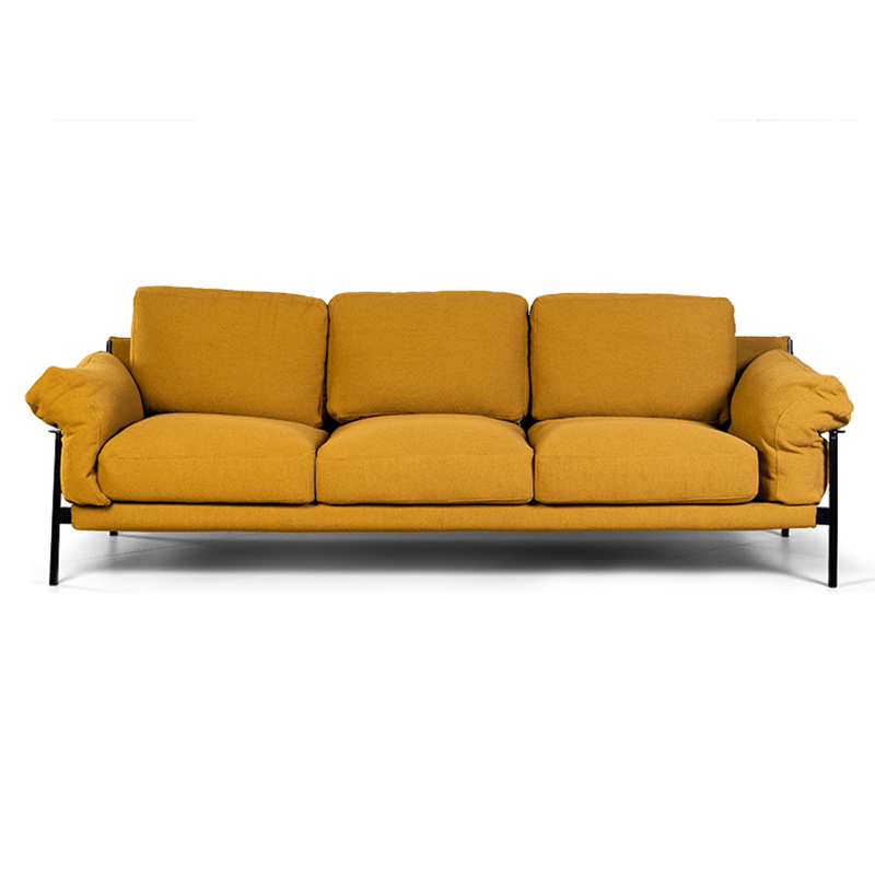 Диван Harald Mustard Sofa Горчичный в Санкт-петербурге | Loft Concept 