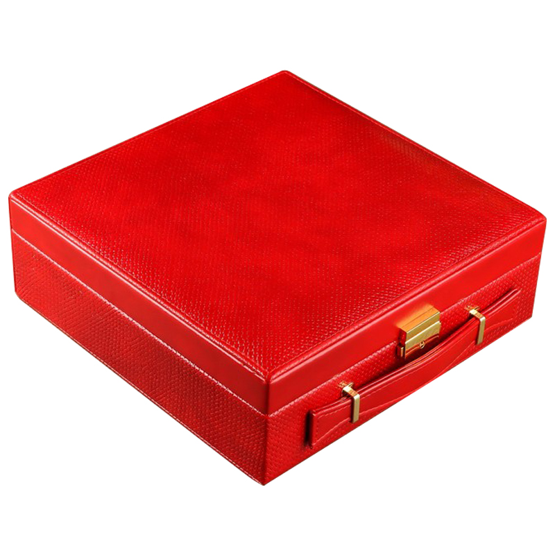 Шкатулка Rowan Jewerly Organizer Box red Красный в Санкт-петербурге | Loft Concept 