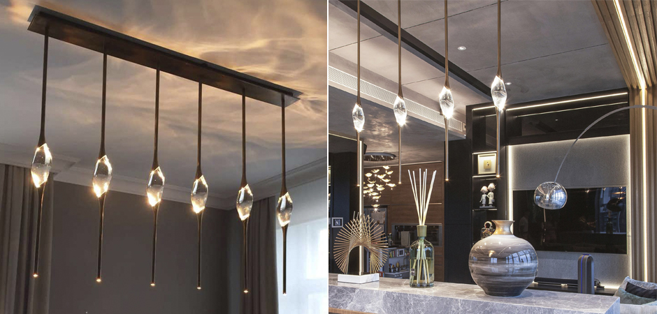 Подвесной светильник 12 Rectangle Chandelier Gold Подвесной светильник 12 Rectangle Chandelier Gold - Loft-Concept в Санкт-петербурге