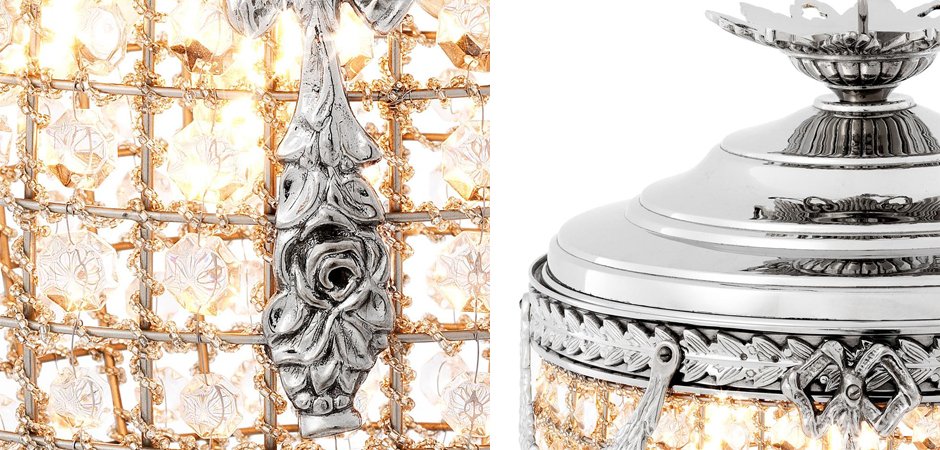 Люстра Chandelier Emperor S Nickel - Loft-Concept в Санкт-петербурге