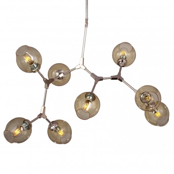 Люстра Branching Bubble Chandelier 8 Amber Янтарь (Amber) в Санкт-петербурге | Loft Concept 