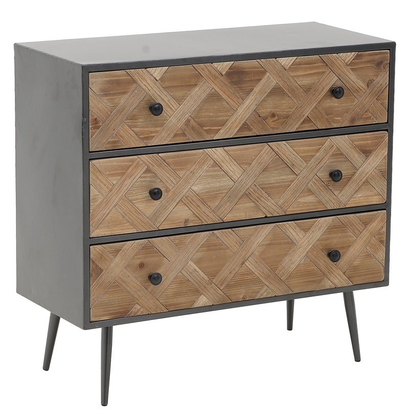 Комод Fidelia Chest of Drawers Древесина Черный в Санкт-петербурге | Loft Concept 