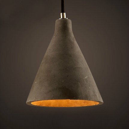 Подвесной светильник Art Concrete Pendant №4 Серый в Санкт-петербурге | Loft Concept 