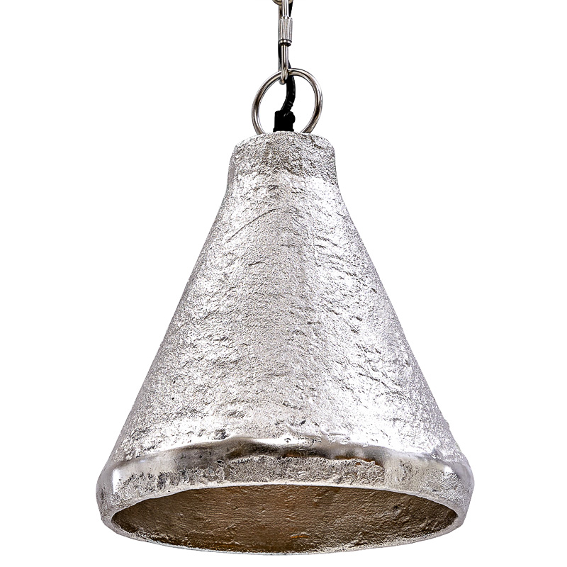 Подвесной светильник Rough Silver Pendant Серебряный в Санкт-петербурге | Loft Concept 