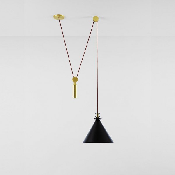 Подвесной светильник Shape up Pendant Cone Black Черный в Санкт-петербурге | Loft Concept 