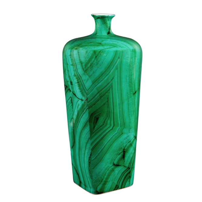 Ваза Malachite Vase flask Малахит в Санкт-петербурге | Loft Concept 