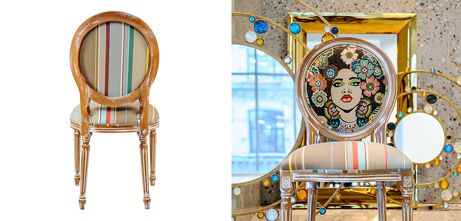 Стул Girl in Flowers 2 - фото №1