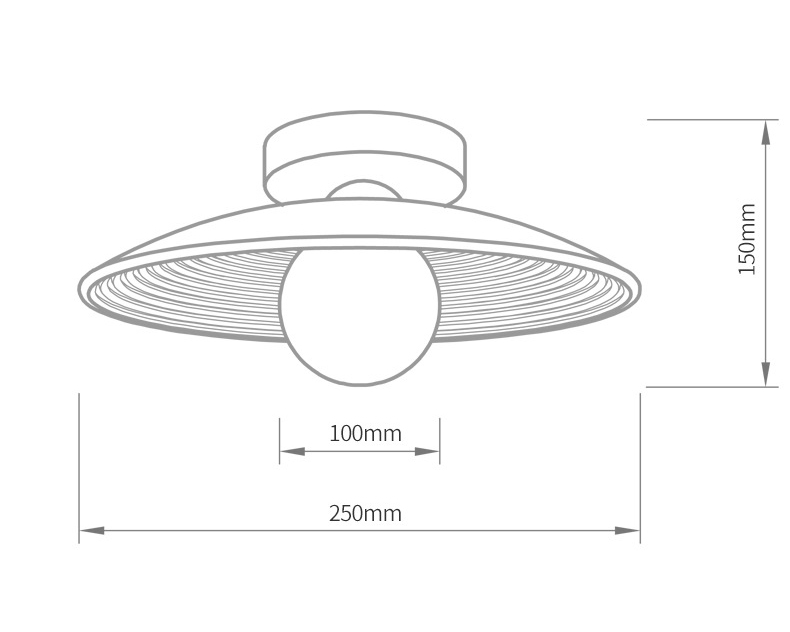 Потолочный светильник Ogata Wooden Light в Санкт-петербурге