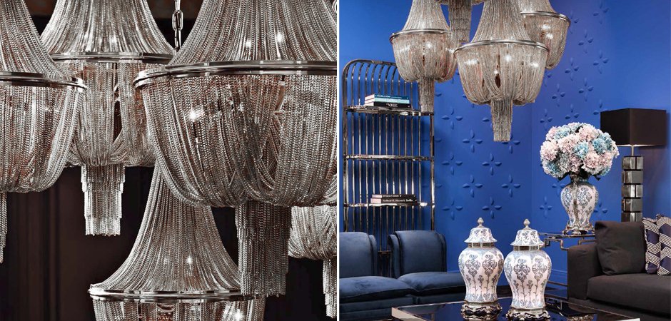 Люстра Chandelier Martinez Nickel L - Loft-Concept в Санкт-петербурге