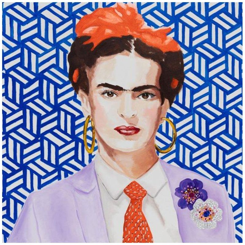 Картина Frida with Lavender Power Suit and Tie Мульти в Санкт-петербурге | Loft Concept 