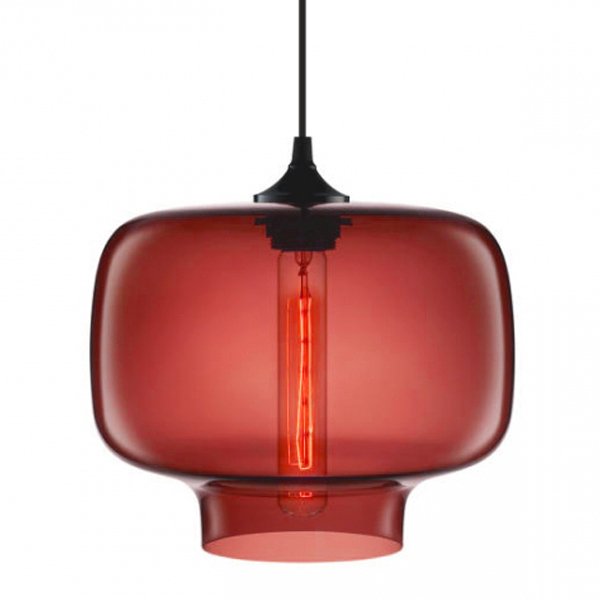 Подвесной светильник Jeremy Pyles Jeremy Oculo Pendant Light Красный (Red) Дымчатый (Smoke) Сливовый (Plum) Сапфир (Sapphire) Шоколад (Chocolate) Кристалл (Crystal) Серый (Gray) Янтарь (Amber) в Санкт-петербурге | Loft Concept 