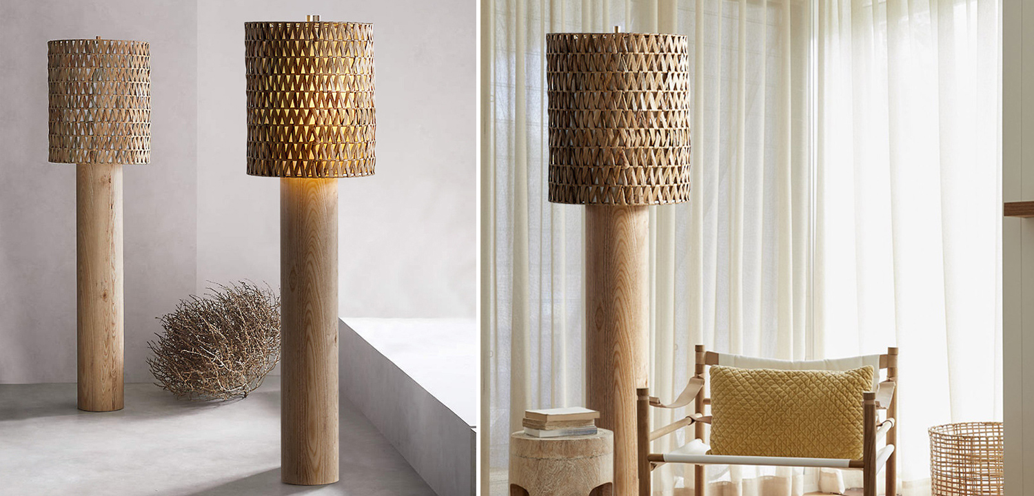Торшер Wicker Furniture Tenny Floor Lamp - фото