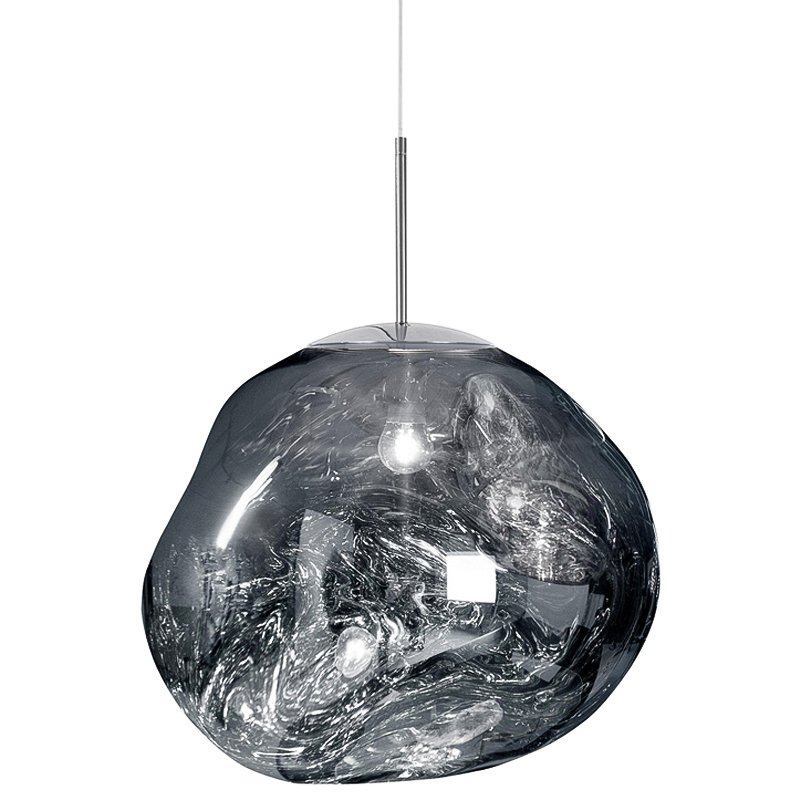 Подвесной светильник Tom Dixon Melt Pendant Silver Серый Серебряный в Санкт-петербурге | Loft Concept 