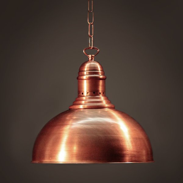 Подвесной светильник Copper Pendant Lamp Onion Dome Алюминий Латунь Медь в Санкт-петербурге | Loft Concept 