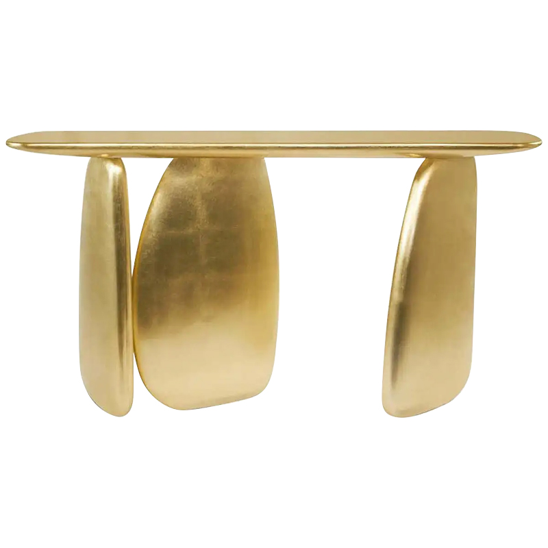 Консоль Design Console Table Gold Золотой в Санкт-петербурге | Loft Concept 