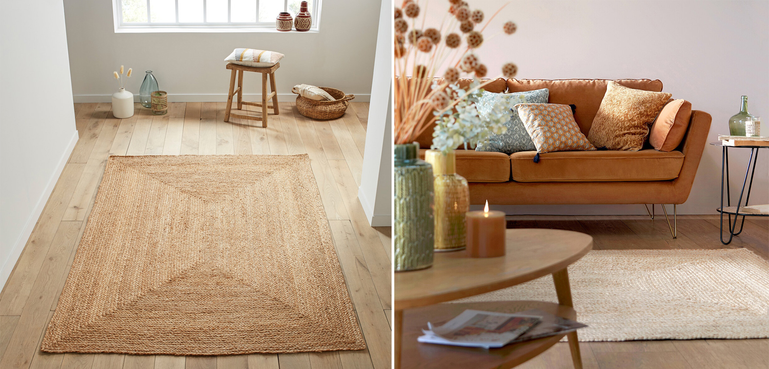 Ковер Rectangular Carpet 100% джут - фото №1