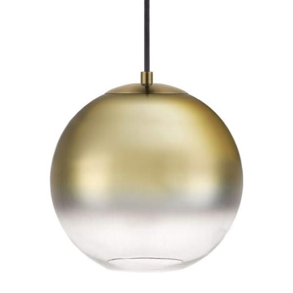 Подвесной светильник Ball Sunrise Pendant lamp матовое золото в Санкт-петербурге | Loft Concept 