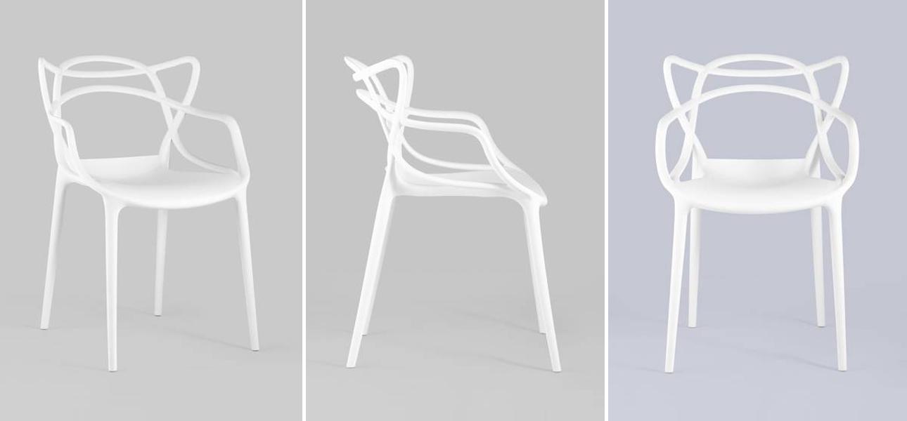 Стулья Cadeira Masters Philippe Starck Белый - фото