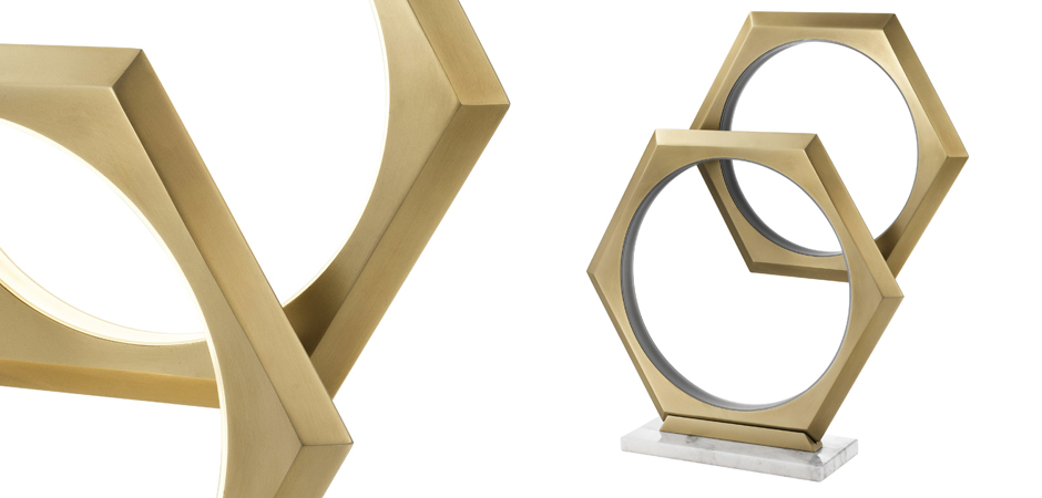 Настольная лампа Eichholtz Table Lamp Hexum Настольная лампа Eichholtz Table Lamp Hexum - Loft-Concept в Санкт-петербурге