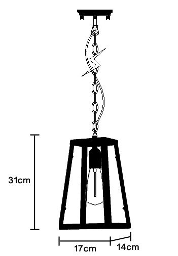 Подвесной светильник Loft Industrial Ortogonal pendant Brass в Санкт-петербурге