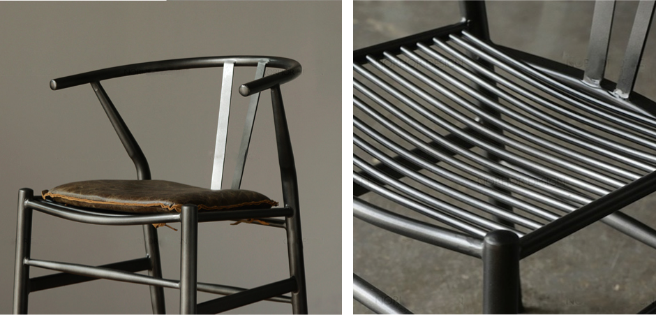 Стул Loft Industrial Kitchen Leather - фото №1