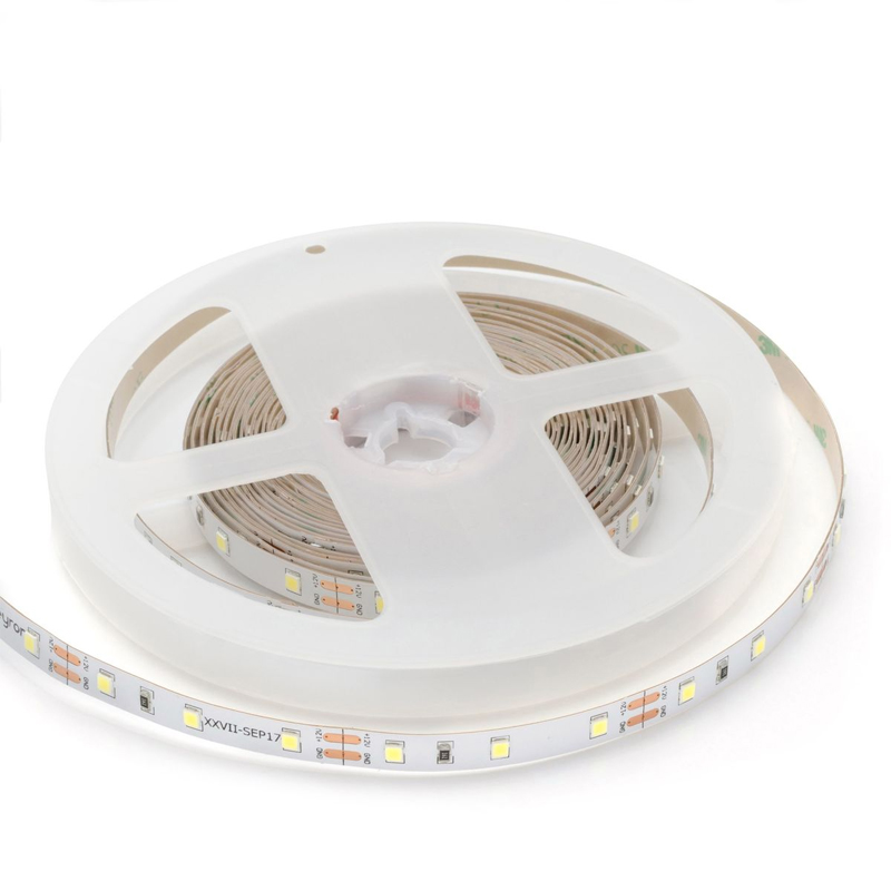 Комплект светодиодной ленты 4,8W/m 60LED/m 3528SMD холодный белый 5M Белый в Санкт-петербурге | Loft Concept 