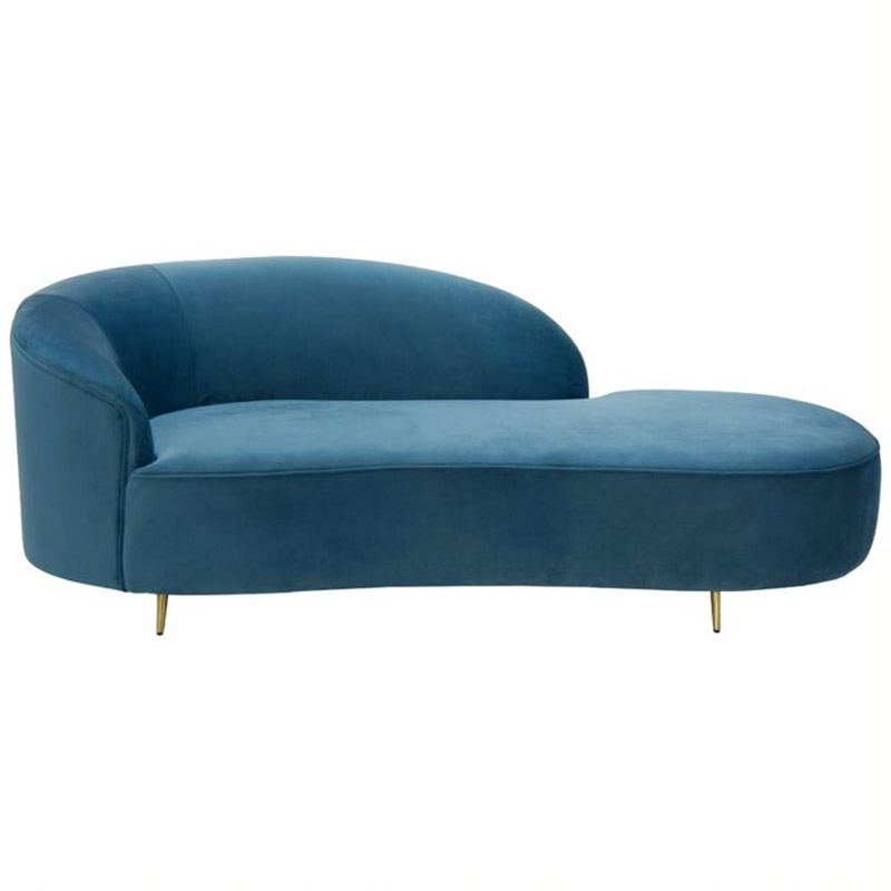 Диван Salvaire Lounge Sofa blue Синий в Санкт-петербурге | Loft Concept 