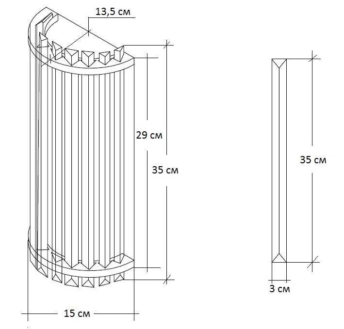 Бра Suspension Glass Cylinders Sconces 35 в Санкт-петербурге