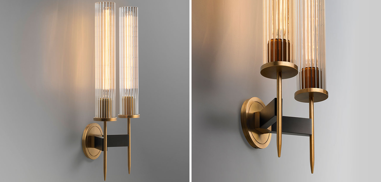 Бра Jonathan Browning ALOUETTE DOUBLE SCONCE - фото