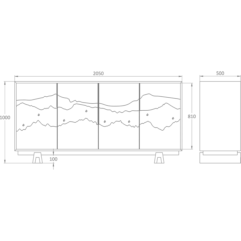 Буфет Okinawa Ginger Large в Санкт-петербурге