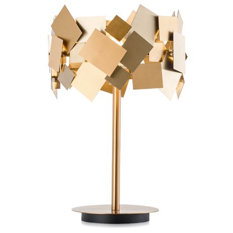 Настольная лампа Gold Plate Table Lamp  в Санкт-петербурге | Loft Concept 