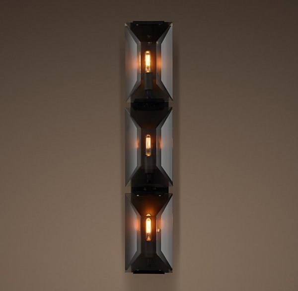  RH Harlow Crystal Round Bra Triple     - | Loft Concept 