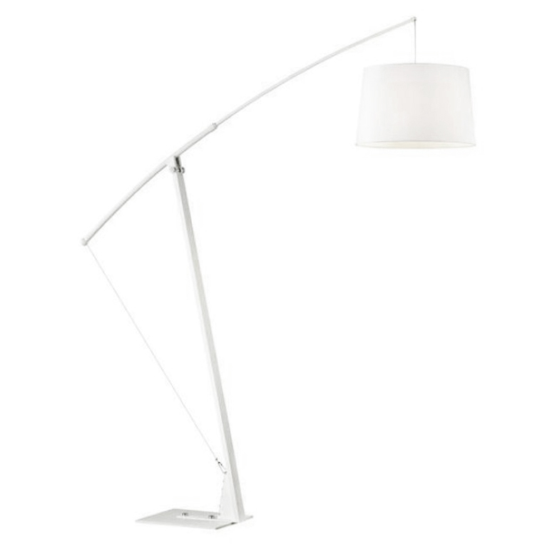 Торшер Floor Lamp Colin white Белый в Санкт-петербурге | Loft Concept 