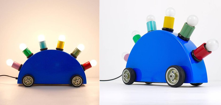 Настольная лампа Super Lamp by Martine Bedin for Memphis Milano - Loft-Concept в Санкт-петербурге