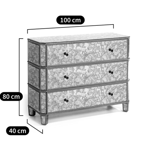 Комод зеркальный Glorious Chest of Drawers в Санкт-петербурге