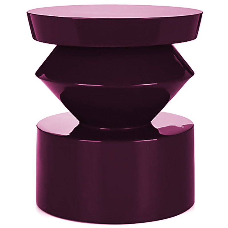 Приставной столик UMA SIDE TABLE Purple Пурпурный в Санкт-петербурге | Loft Concept 