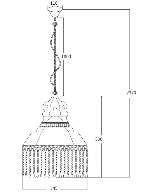 Люстра Loft Mosque Chandelier в Санкт-петербурге