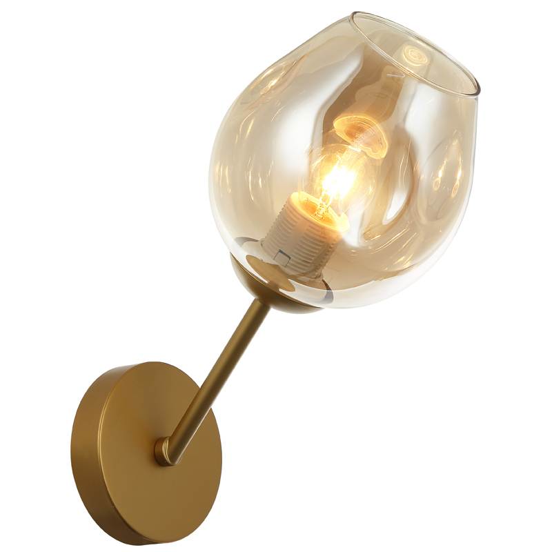 Бра Branching Bubble Sconce gold Янтарь (Amber) Золотой в Санкт-петербурге | Loft Concept 